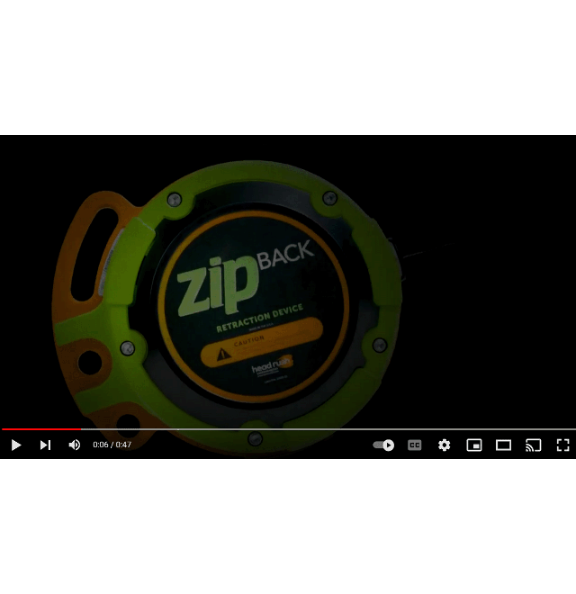 zipBACK Zip Line Trolley Return System | Mini Zip Line Rider