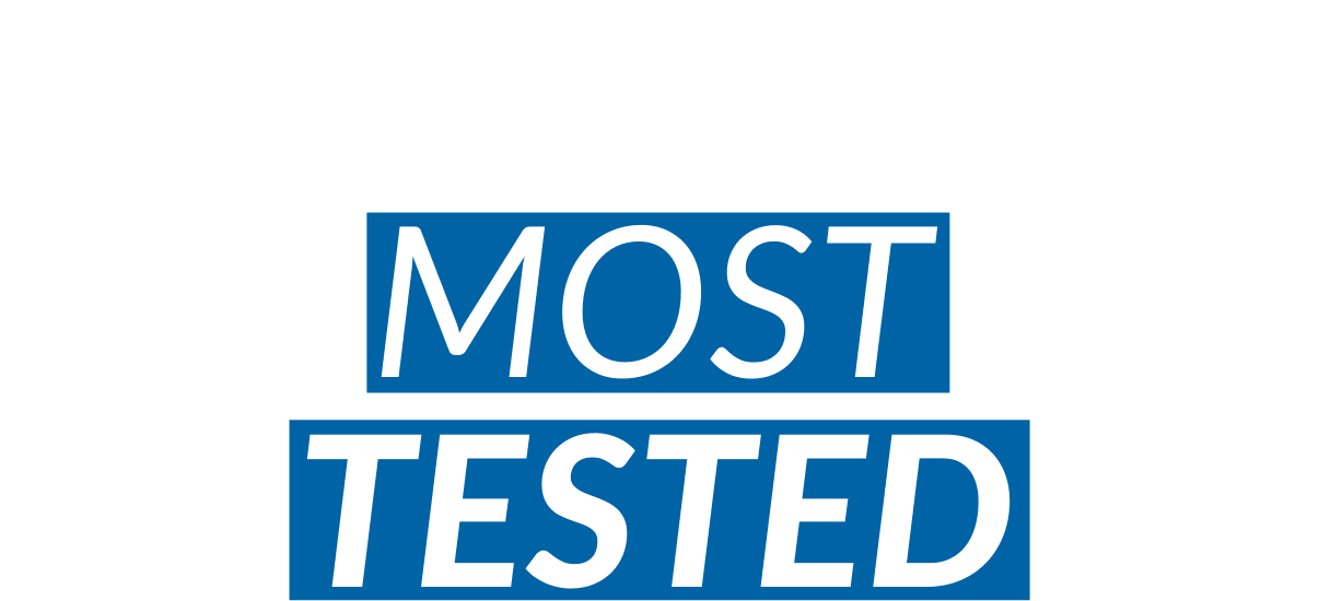 most tested