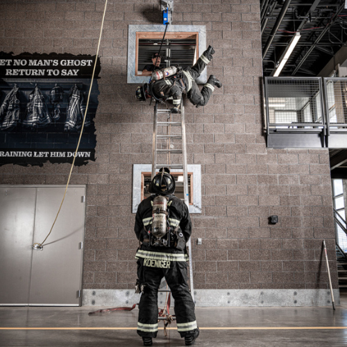 Fighterfighter training with SafeLine